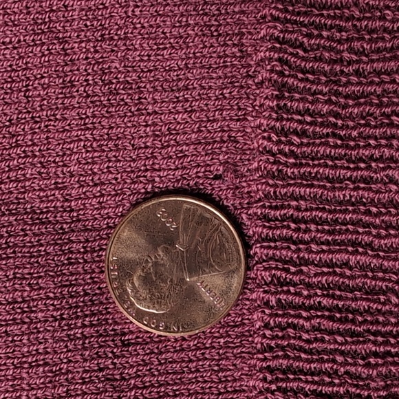 SOLD Ann Taylor sweater cardigan vintage Italian Merino Wool size S - Picture 10 of 10